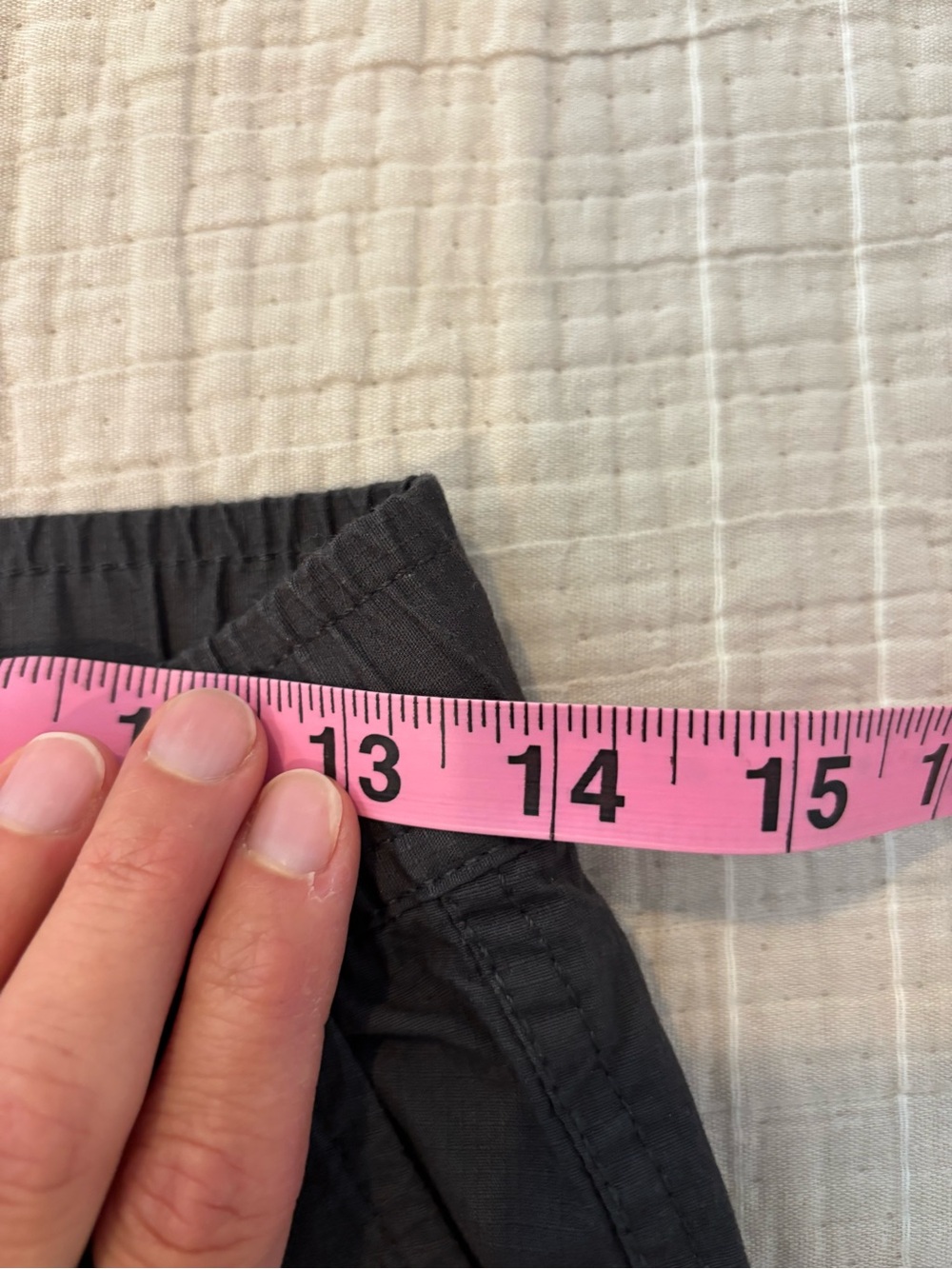 Vuori The Rise The Shine Ripstop Charcoal Gray Drawstring Climbing Pants XS - Picture 6 of 7